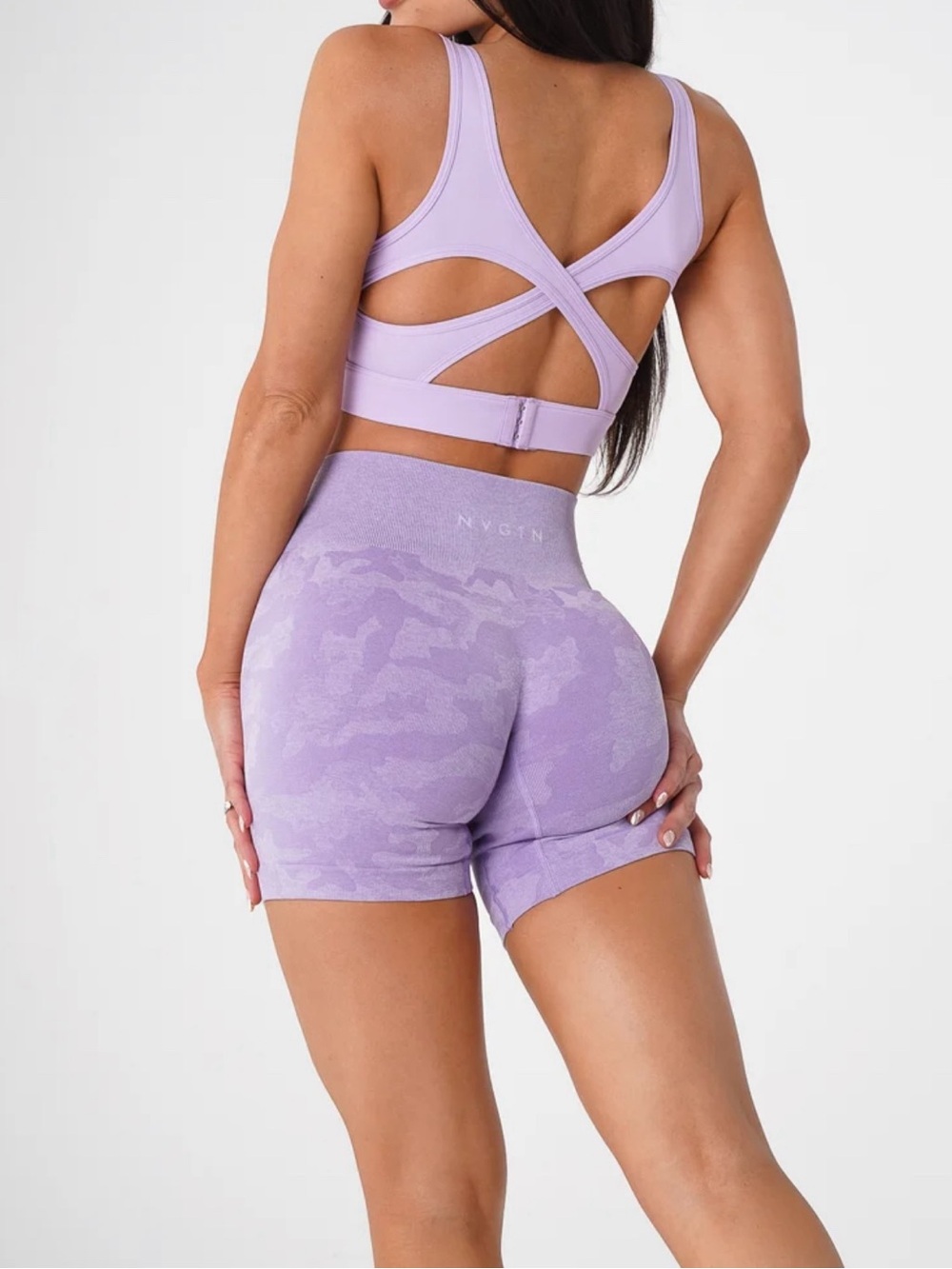 NVGTN Camo Seamless Shorts